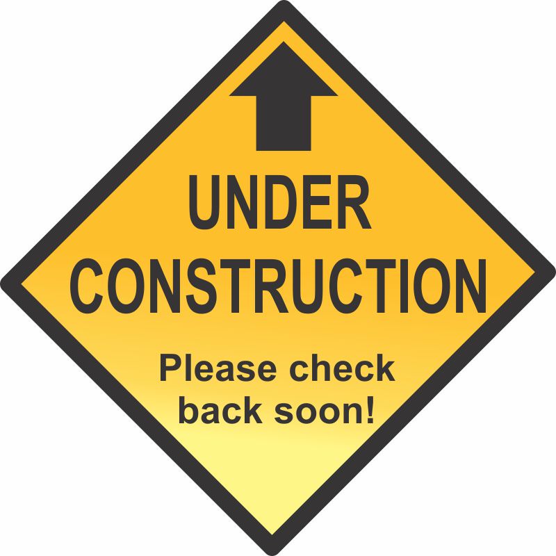 Under Construction - Please check back soon!